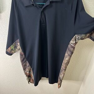 Gander Mountain Black and Brown Polo Shirts